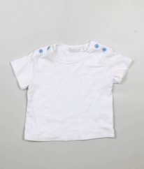 Bílé tričko ZIP ZAP