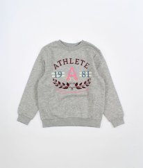 Šedá extra hebká silnejšia mikina H&M