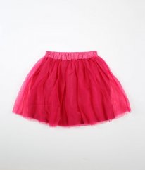 Růžová tylová sukně