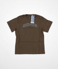 Hnědé tričko JACK & JONES