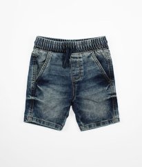 Modré riflové kraťasy GEORGE