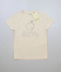 Béžově meruňkové tričko blah blah MARMAR COPENHAGEN