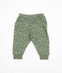 Zelenené tepláčky s puntíky PRIMARK