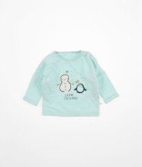 Tyrkysová silnejšia mikina NEXT