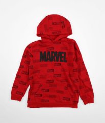 Červená silnější mikina MARVEL