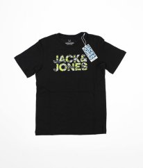 Černé tričko JACK & JONES