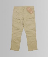 Béžovozlaté kalhoty M & CO