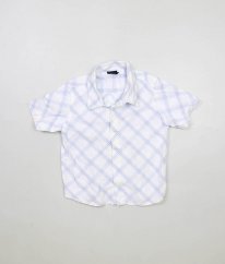 Modrobílá  károvaná košile NEXT
