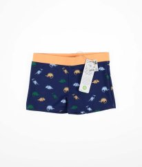 Modré plavky s dinosaury KIABI