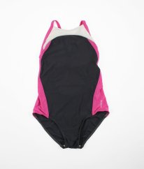 Šedorůžové plavky DECATHLON