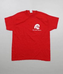 Červené tričko FRUIT OF THE LOOM