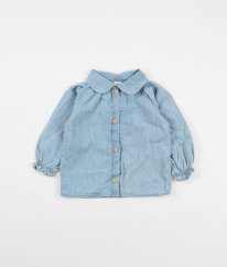 Modrá denimová blúzka H&M