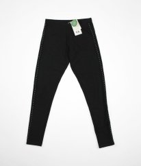 Černé teplé legíny se cvočky C&A