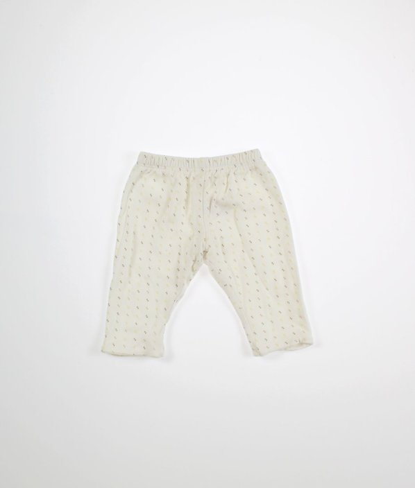 Bílé silnější tepláčky se vzorem MOTHERCARE