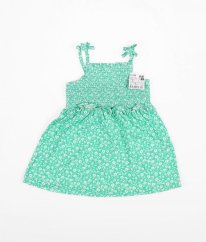 Zelené květované šaty KIABI