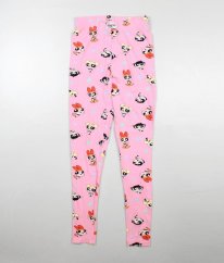 Ružové legíny s obrázkami POWERPUFF GIRLS PRIMARK