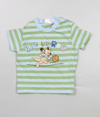 Zelenomodré proužkované tričko DISNEY
