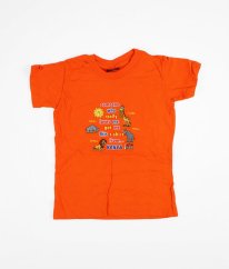 Oranžové tričko se zvířátky AIRBORNE