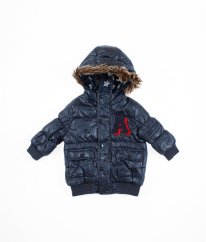Tmavě modrá zimní bunda MON CARAMEL