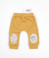 Okrové tepláčky NEW BABY