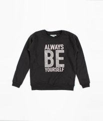 Šedá silnější mikina s nápisem PRIMARK