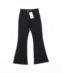 Černé teplé legíny do zvonu C&A