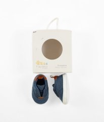 Modré capáčky/tenisky (EU 17, stélka 10,5 cm) FAGOTTINO