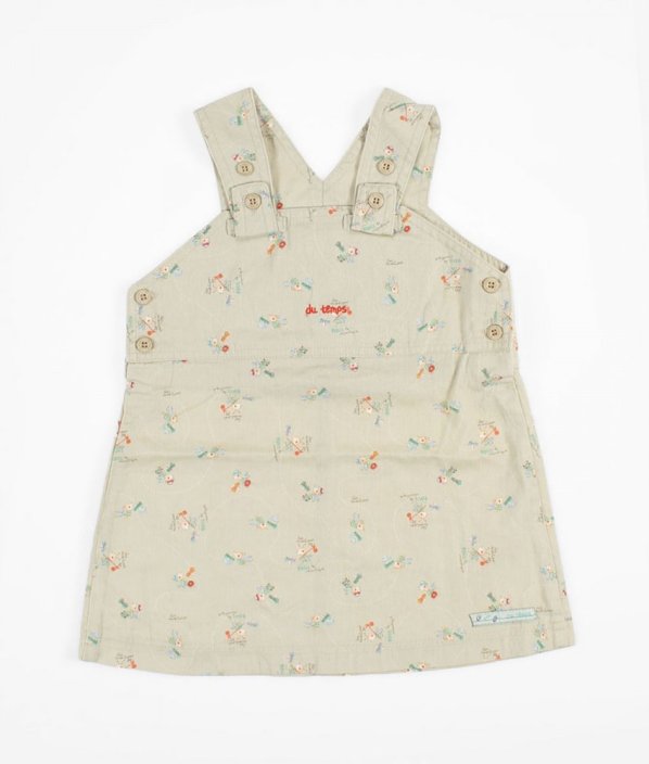 Béžová šatová sukňa DU TEMPS