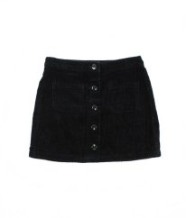 Černá manšestrová sukně NEXT