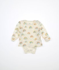 Krémové bodynkové triko MARKS & SPENCER