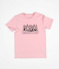 Růžové tričko s nápisem NEXT