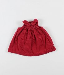 Červená šatová sukně z jemného manšestru MARKS&SPENCER