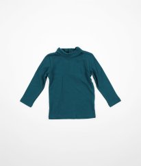 Béžovočervené prúžkované rebrované legíny PETIT PIAO