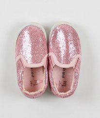Růžové třpytivé boty (EU 22) PRIMARK