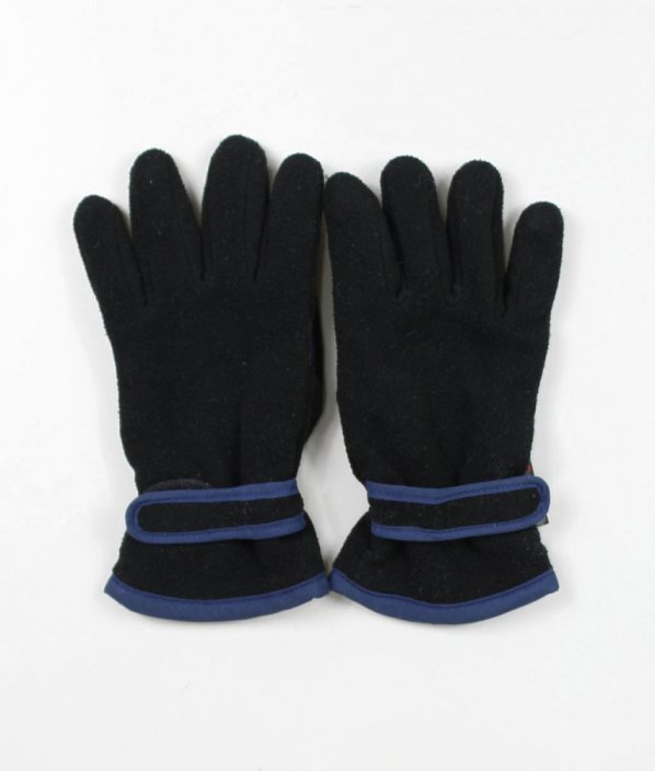 Černé fleecové rukavice TU