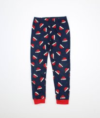 Modré vánoční pyžamové kalhoty GEORGE