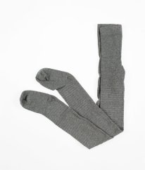 Šedé pučocháče se stříbrnými proužky C&A