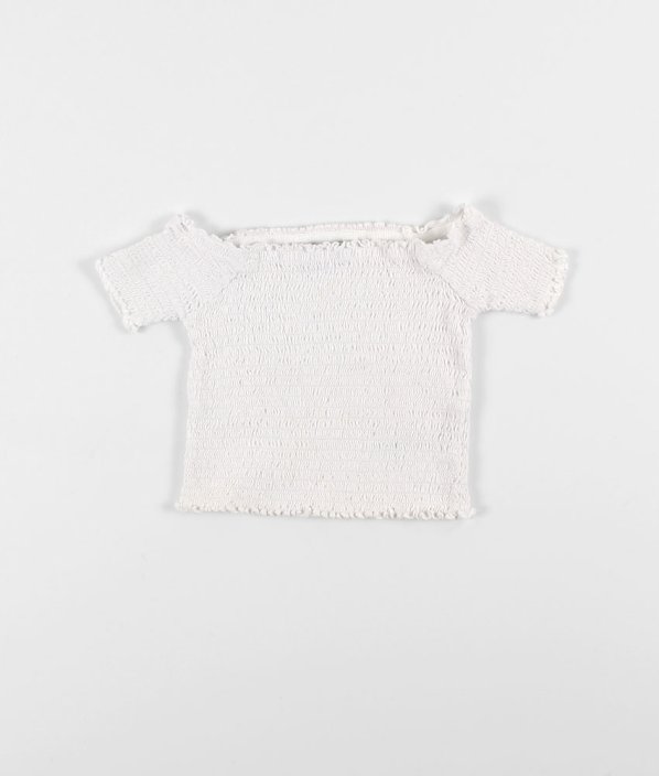 Biela žabičková blúzka PRIMARK