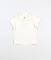 Krémové polo tričko C&A