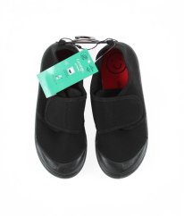 Černé boty na suchý zip (EU 31, stélka 19,5 cm) GEORGE