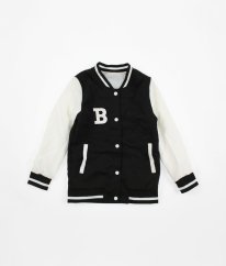 Čiernobiela bunda jar/jeseň