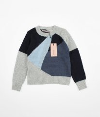 Modrošedý svetr ONLY