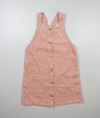 Růžová manšestrová šatová sukně DENIM & CO