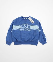 Modrá silnější mikina GEORGE