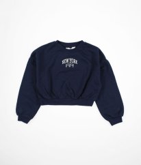 Tmavě modrá silnější mikina H&M