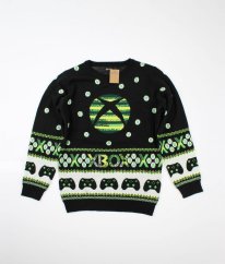 Černý svetr X BOX