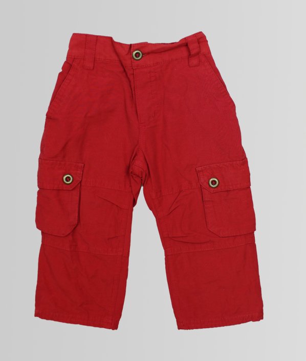 Červené podšité kalhoty EARLY DAYS