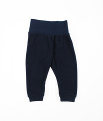 Modré fleecové tepláčky H&M