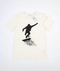 Smetanové tričko s obrázkem H&M