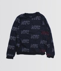 Modrá silnější mikina PRIMARK